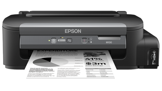 An Image of Epson Workforce M100 Inkjet Printer
