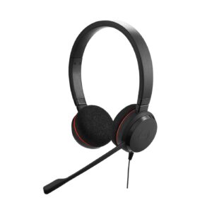 An image of Jabra Evolve 20 UC Stereo Wired Headset Headphones