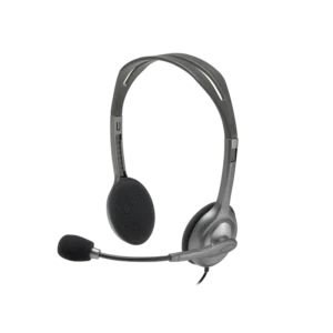 An Image of Logitech H110 Wired On Ear Headphones