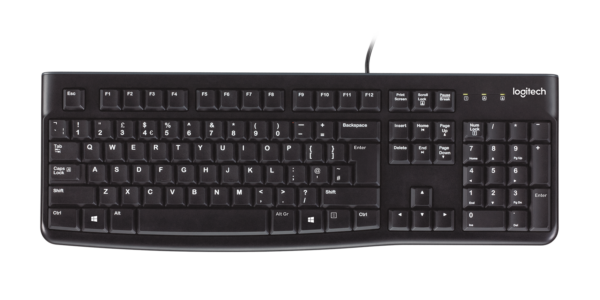 An image of Logitech K120 Wired Keyboard