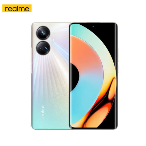 An image of Realme 10 Pro Plus 5G RMX3686 Nebula Blue