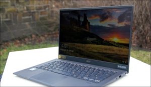 Ultrabooks such as the Acer Swift 5 completely forego a dedicated Gigabit Ethernet port.