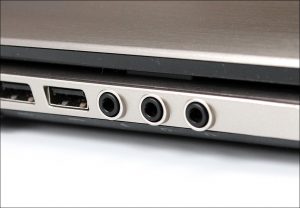 Laptops nowadays are foregoing additional audio jacks.